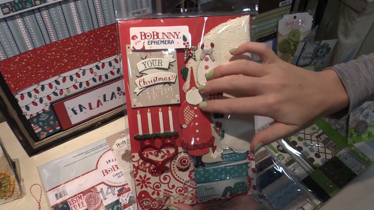 Falala Collection by BoBunny - Mixed Media Event 2017 scrapbooking tarjetas