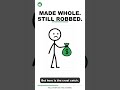 Madoff victims were made whole and still robbed