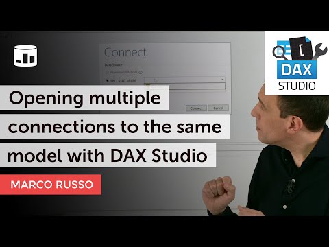 Opening multiple connections to the same model with DAX Studio