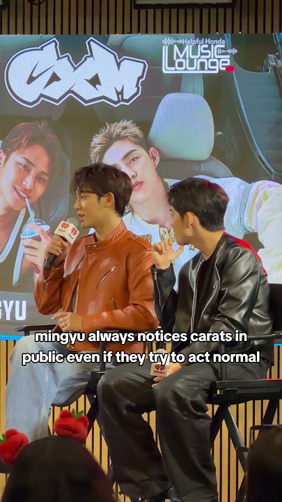 not him try to imitate carats 🤣 #mingyu #kimmingyu #scoups #seungcheol #svt #seventeen
