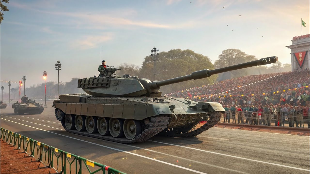 Самый мощный танк Индии! 🔥 ОБТ «Арджун», поразивший мир