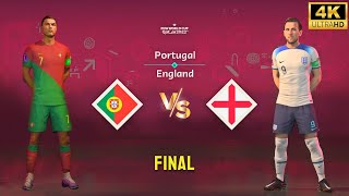 FIFA 23 - Portugal vs England | Ronaldo vs Kane | FIFA World Cup Final Match [4K60]