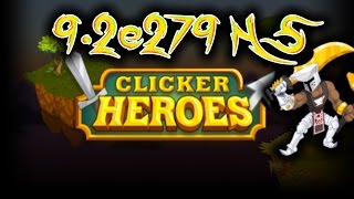 Clicker Heroes 1.0e9: 9.2e279 Hero Souls