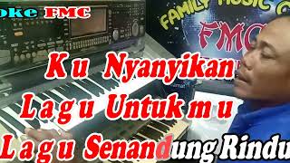 Senandung Rindu NADA PRIA By Muppet | Versi Remik Manual || KARAOKE KN7000 FMC