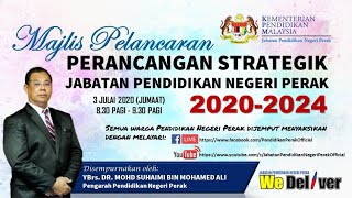 PELANCARAN PERANCANGAN STRATEGIK JPN PERAK 2020-2024