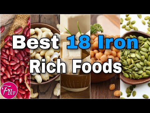✅18 Iron Rich Foods || Best Iron Foods To Increase