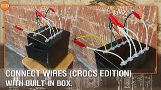 Connect wires (crocs edition with built-in box.