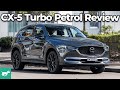 Mazda CX-5 turbo petrol 2021 review | CX-9 2.5 punch in a RAV4-sized SUV | Chasing Cars