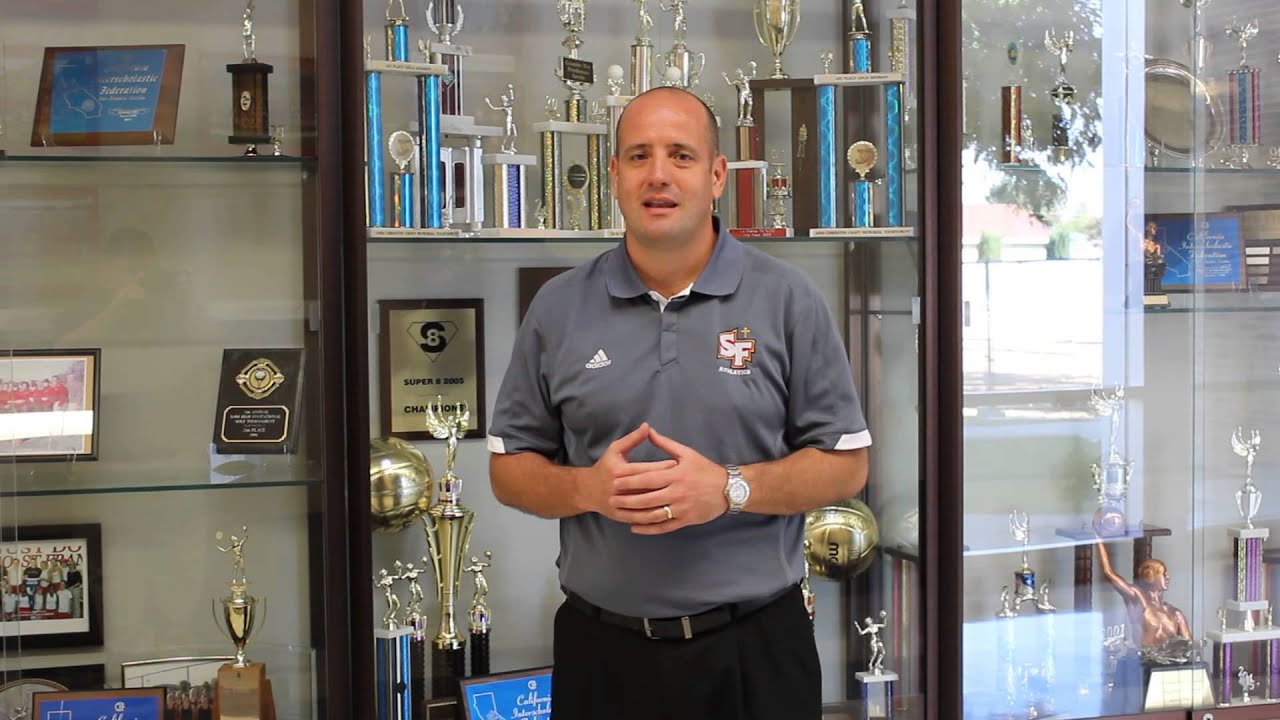 St. Francis High School Athletic Director Mark McGreevy