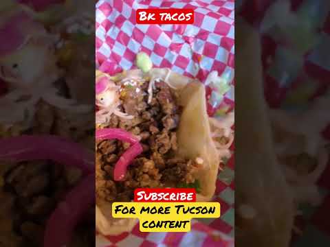 Video thumbnail: BK Tacos in Tucson Arizona #shorts