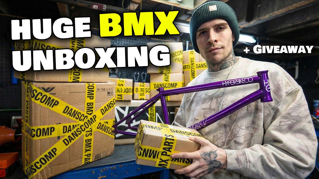 NEW Park BMX UNBOXING! (Hyper Wizard + Profile + Snafu) + Hidden