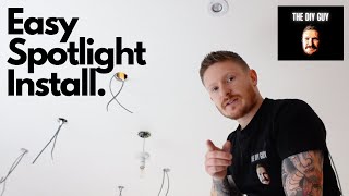 How to Install Spotlights | Change Pendant to Downlights
