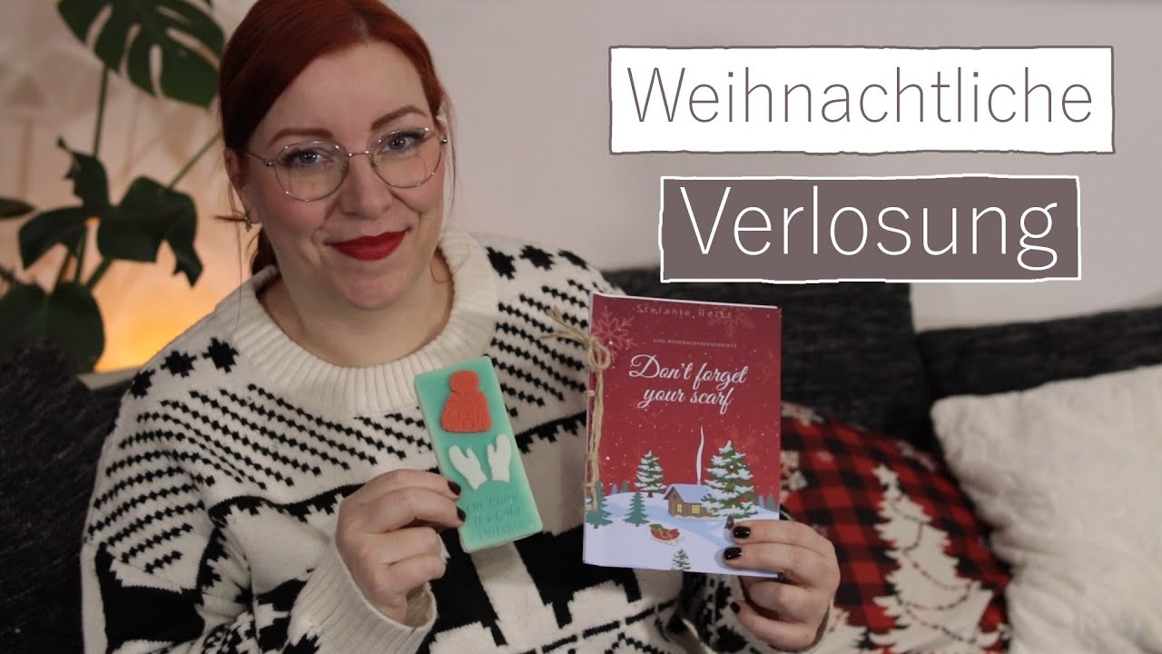 Weihnachtliches Gewinnspiel | Don't forget your scarf | Der Buchschnack