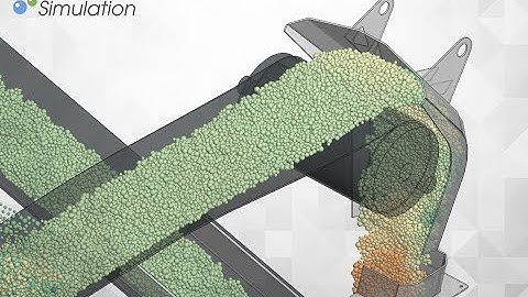 DEM chute simulation with wet bulk material