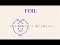 Understanding Quadratic Functions and FOIL Method