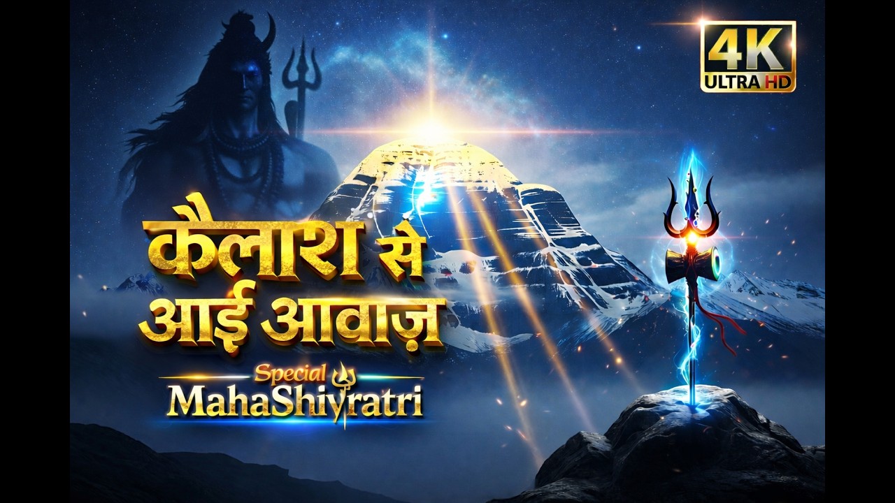 Mahashivratri Special Shiv Bhajan 2026 🔱 Kailash Se Aayi Divya Awaaz | Har Har Mahadev | With Lyrics