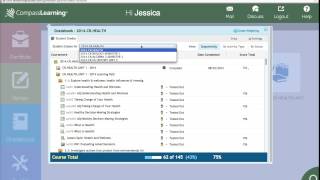 Compass Learning: Student Course & Gradebook Access