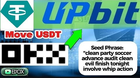 Transfer USDT to UpBit from OKX Wallet Using Seed Phrase – Easy & Fast Tutorial!"