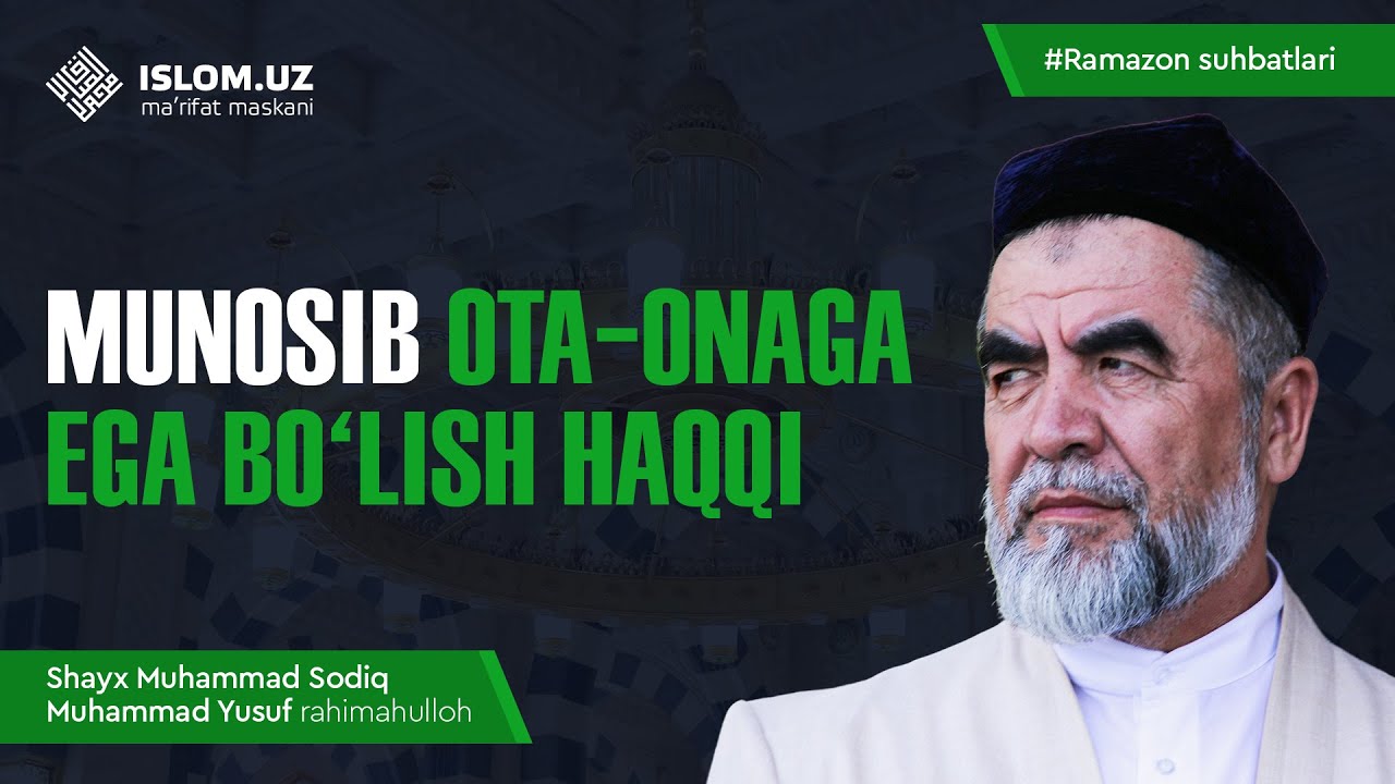 Munosib otaonaga ega bo‘lish haqqi YouTube