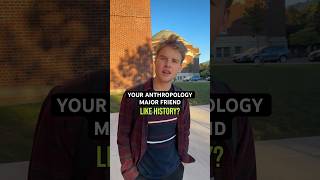 how did you know anthropology was a thing when you applied #collegelife #anthropology #collegemajors