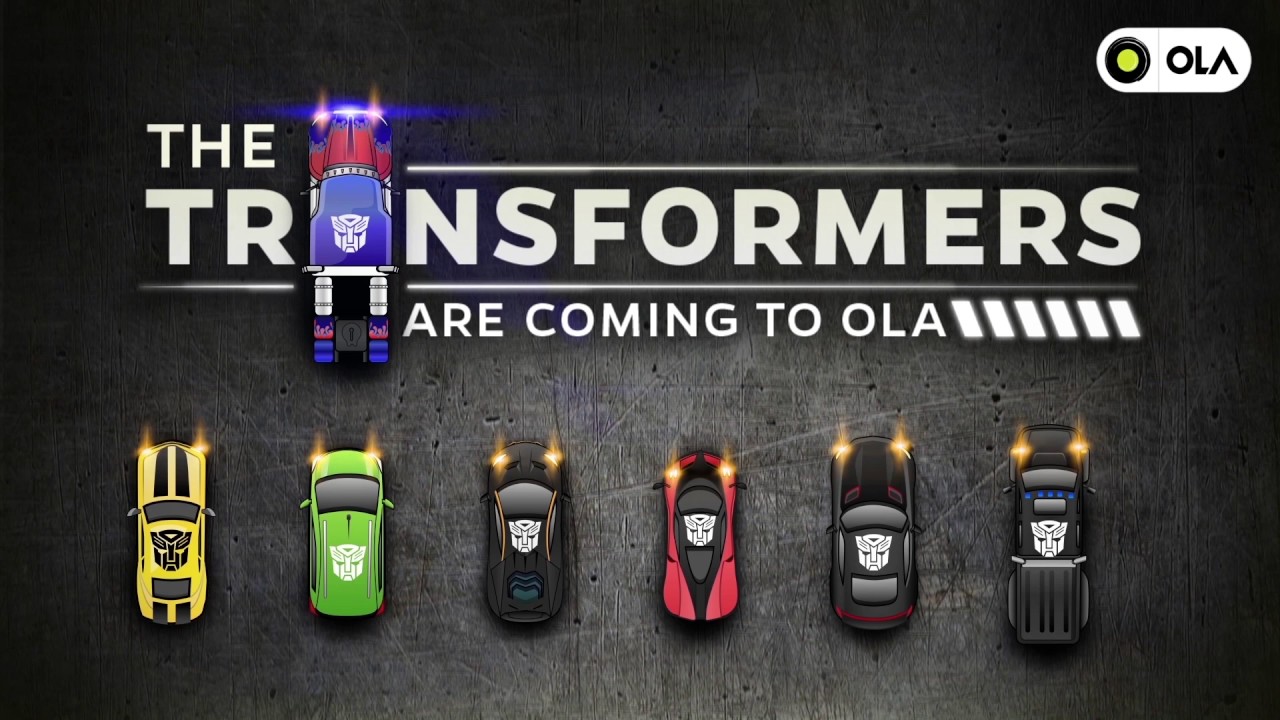 cab試験 #TransformersOnOla