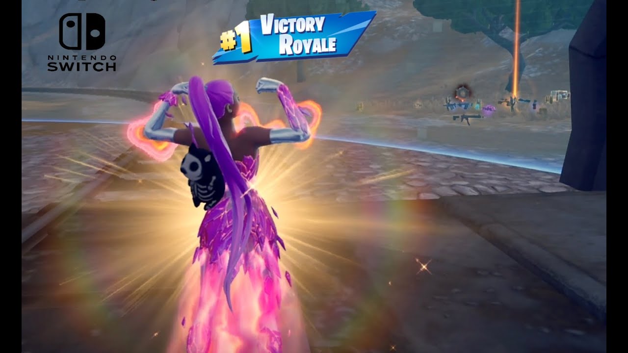 Fortnite Nintendo Switch OLED Gameplay - YouTube