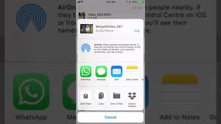 Video Joiner & Merger Video for iPhone and iPad screenshot 5