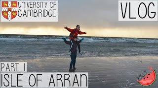 FIELD TRIP TO THE ISLE OF ARRAN WITH CAMBRIDGE UNIVERSITY PART 1 | HOTEL VEGAN FOOD DISASTER | VLOG