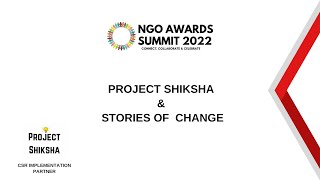 Stories of Change - NGO Awards Summit 2022