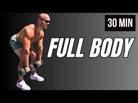 30 MIN FULL BODY DUMBBELL WORKOUT | Day 6 Strength Comeback