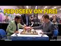 What A game By Vladimir Fedoseev Against Indian No 1 Arjun Erigaisi