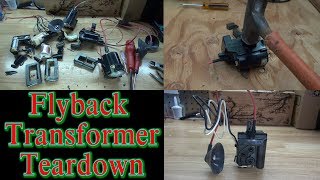 Flyback Transformer Teardown