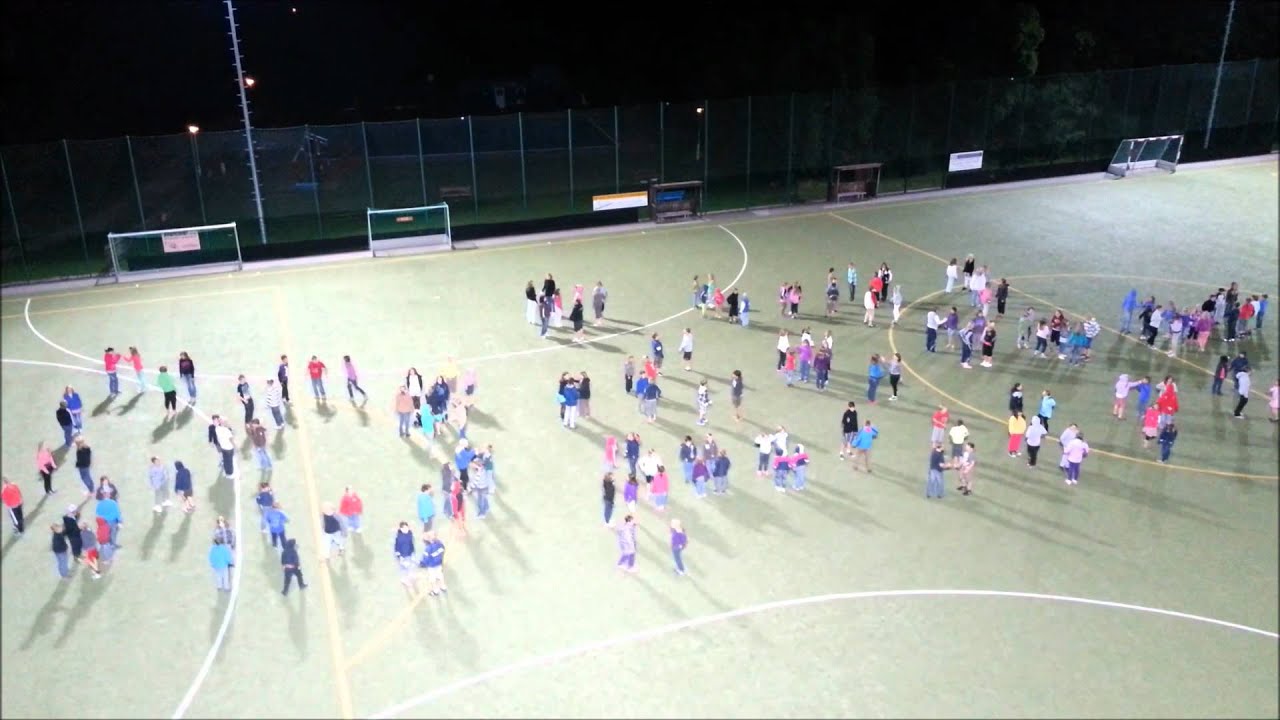 Flashmob unserer Sommercamps 2012 im KiEZ Ferienpark Feuerkuppe