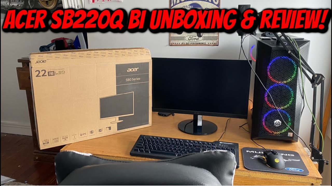 Acer UT220HQL | 21.5 inch FullHD| 10 Point Multi Touch | Unboxing