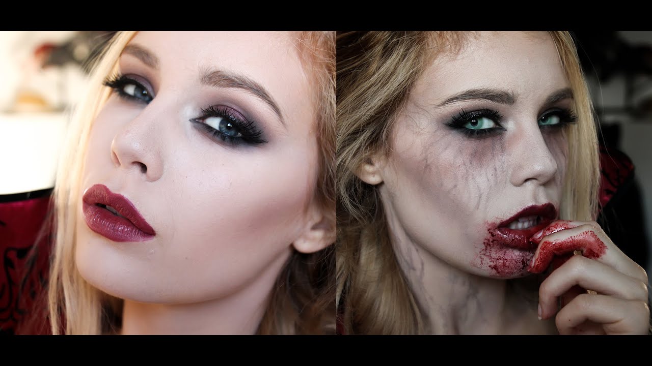 Glam Vamp Hungry Vampire Makeup Tutorial Halloween Series YouTube