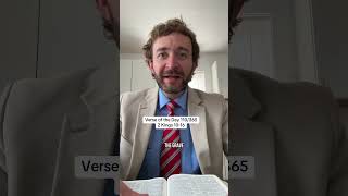 Verse of the Day 110/365 - 2 Kings 10:16