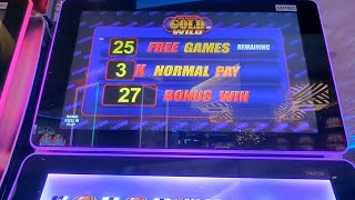 25 Cent 5 Reel Quickhit, hit the best bonus option possible, trying to win the big QH jackpot again screenshot 4