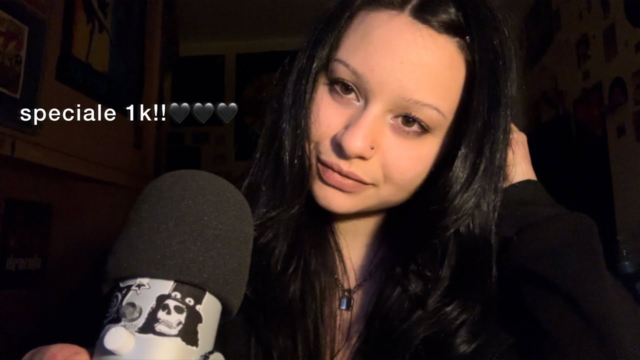 ASMR Q&A- rispondo alle vostre domande (speciale 1k!!) 🖤