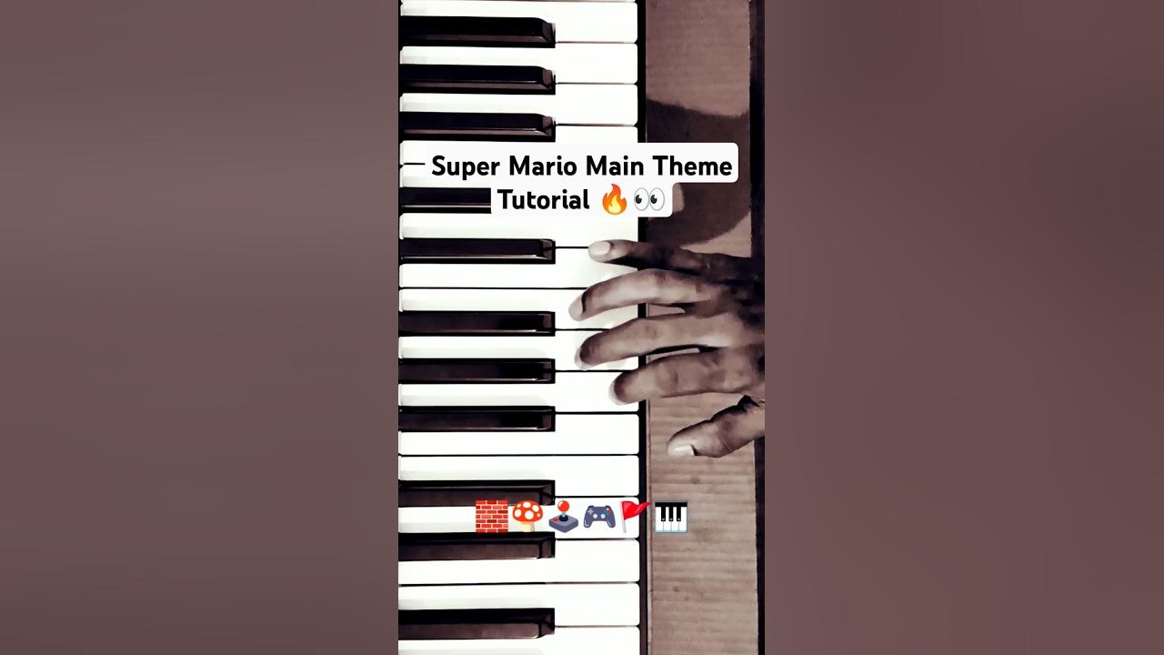 Super Mario Main Theme ๐๐น๏ธ๐ฎ Piano Tutorial ๐น Super Mario Main Theme ๐๐น๏ธ๐ฎ Piano Tutorial ๐น