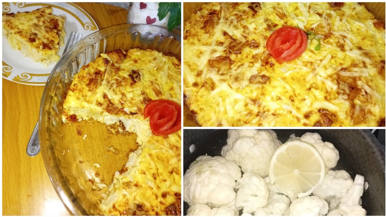 غرتان الشفلور والبطاطا سهل سريع بدون لحوم مفرمج وبزاف بنين