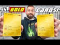 SEARCHING FOR 1ST EVER GOLD POKEMON CARDS! (Very Rare)