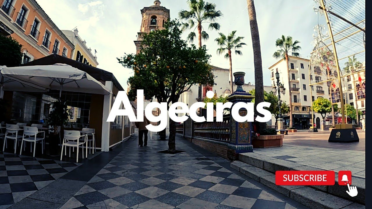 Algeciras, Spain. City tour. Cycling around the world. Cycling tour. Bikepacking