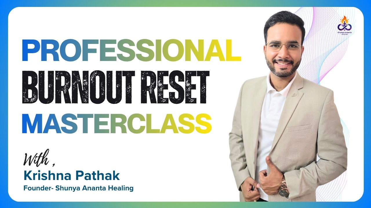 Krishna Pathak introduces The Shunya Reset