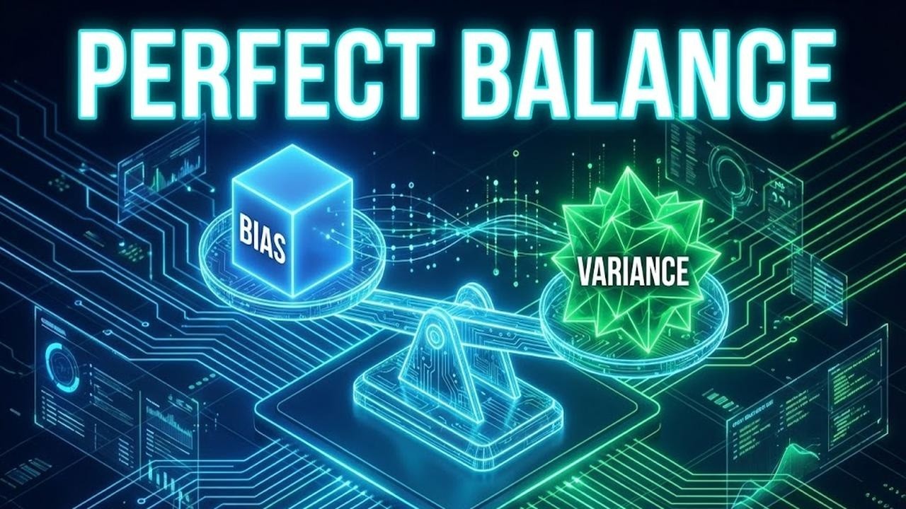 The Bias-Variance Tradeoff: AI's Dilemma - YouTube