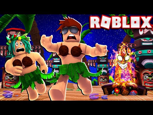 Camping At The Cursed Roblox Tiki Island Youtube - roblox tiki island trapped ending full playthrough