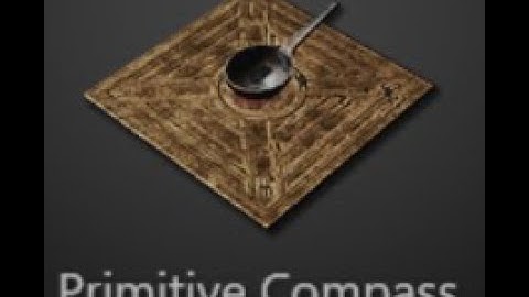 SCUM New Player Crafting Guide: Primitive Compass make and use!