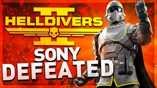 HELLDIVERS 2 IS SAVED - SONY DEFEATED