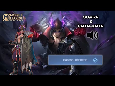SUARA HERO MOBILE LEGENDS [ YU ZHONG ] BAHASA INDONESIA
