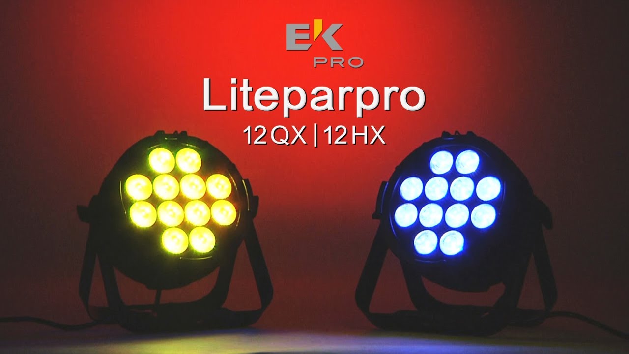 EK PRO / Liteparpro 12QX 12HX - YouTube
