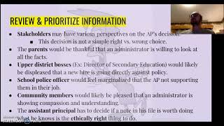 AEP Module 9 Case Study - When Ethics & Law Collide